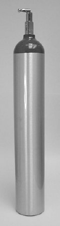 Tank Oxygen Cylinder E 685 Liters, CGA-870 Toggle Valve, Empty No Gauge/1603B(Accessories) by MADA Medical Products, Inc.  ID 1602E